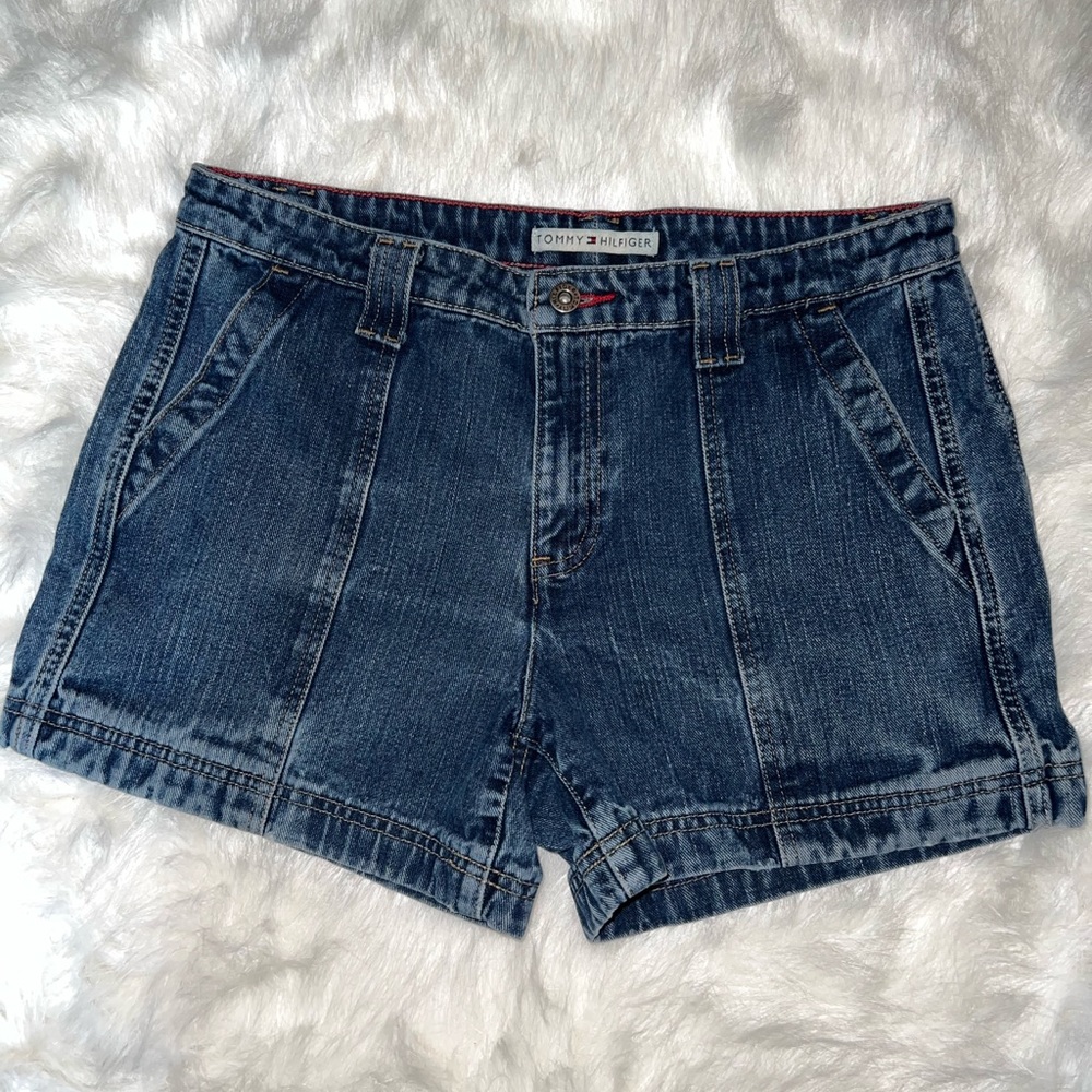 Womens Tommy Hilfiger Vintage Mom Shorts Size 9-10